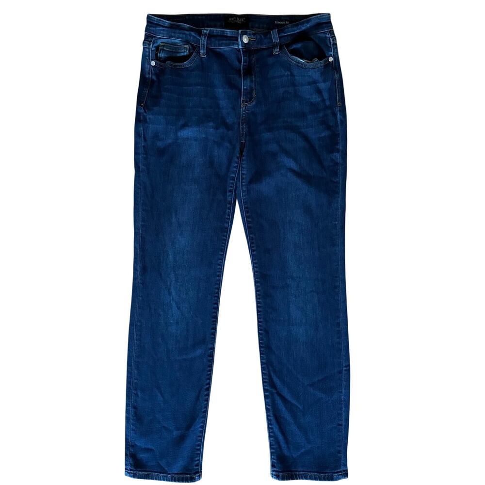 Judy Blue 11/30 Straight Fit Women's Jeans Medium Blue